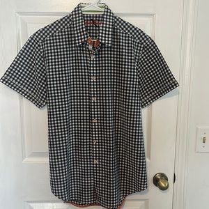 Robert Graham Short Sleeved Button Up Shirt
